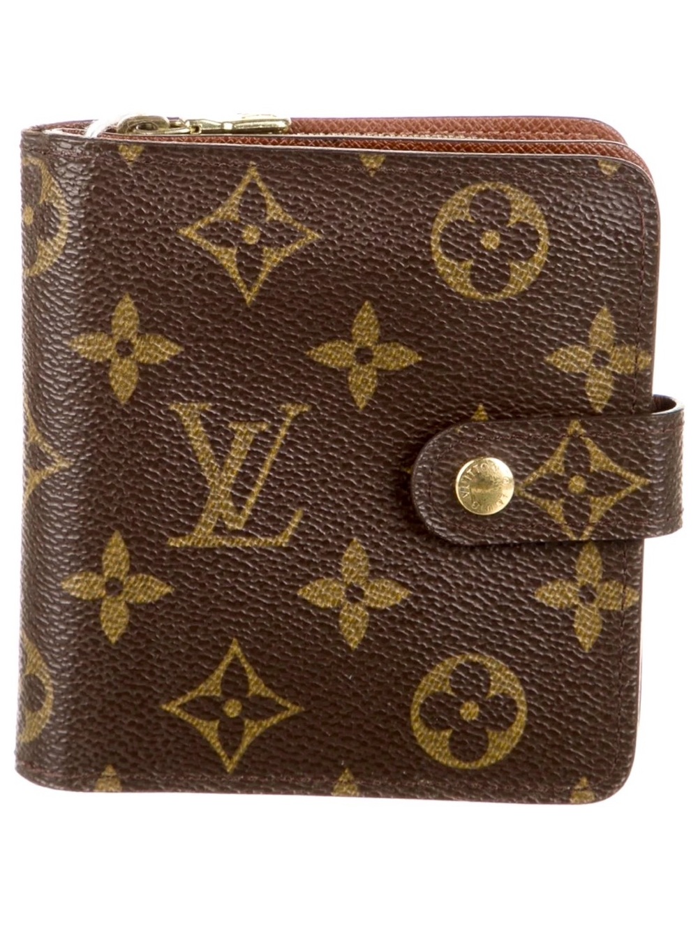 Louis Vuitton monogram compact wallet, vintage 1995